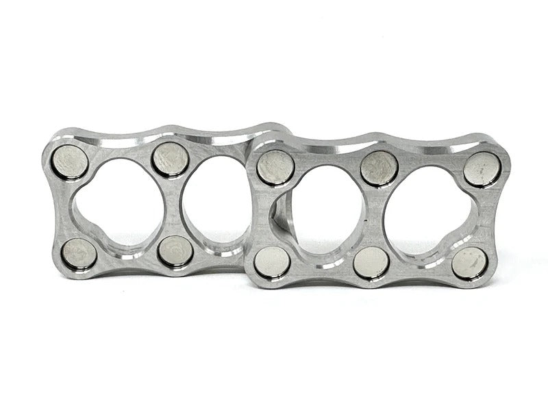 Double Micro Stainless Steel Magnetic Slider