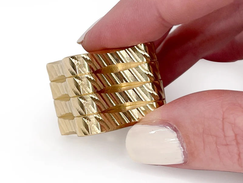 The Micro Stackable Brass Magnetic Slider