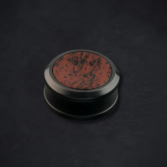 Element Button Stone Series - Zirconium + Gold Swan