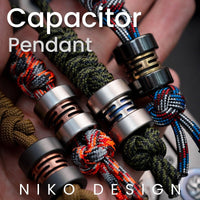 “Capacitor” Lanyard Bead