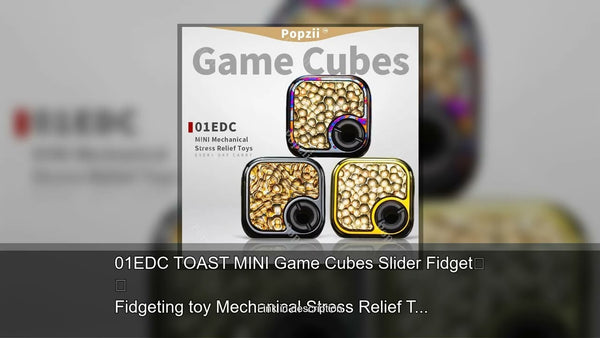01EDC TOAST MINI Game Cubes Slider Fidget