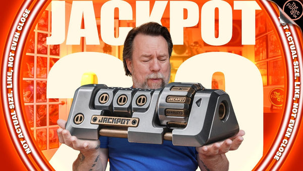 A complete disassembly of the The Jackpot 2.0 desk fidget