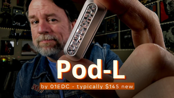 A review of the Pod L fidget slider by 01EDC