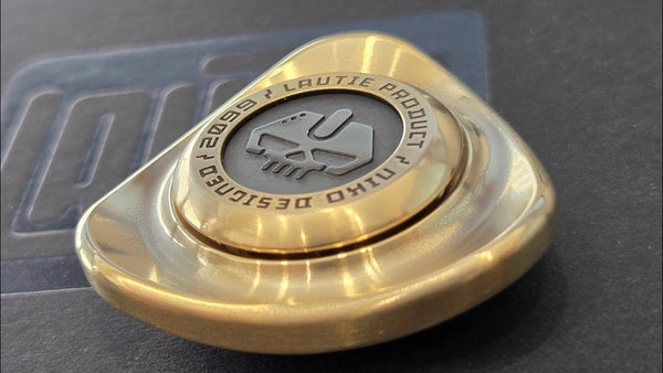 Unboxing LAUTIE Roc 2.0 Fidget Spinner 2099 Series Brass