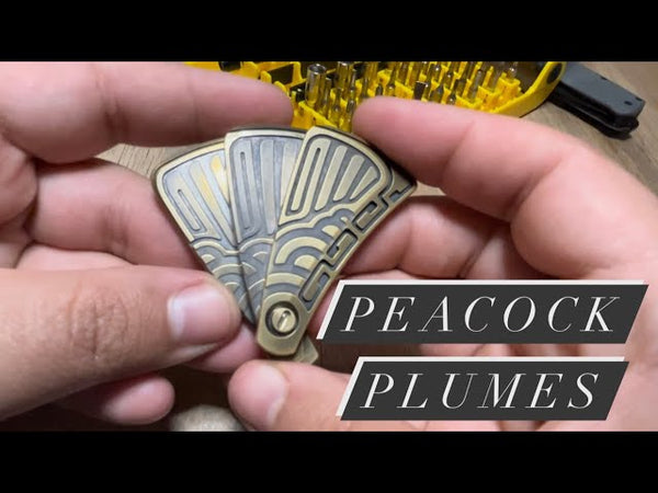 Unboxing Peacock Plumes in Brass by Muyi