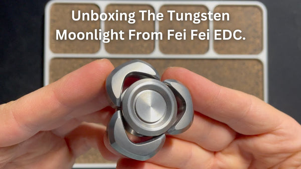 Unboxing The Tungsten Moonlight From Fei Fei EDC.