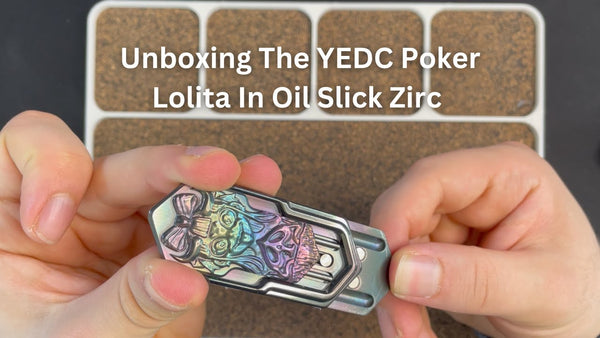 Unboxing The YEDC Poker Lolita In Oil Slick Zirc | Daily Dose Of Fidgets |