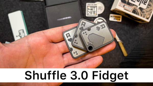 Unboxing the Why So Serious poker fidget. This Shuffle v3 by Lautie.