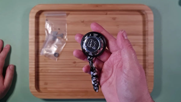Zero One EDC (01EDC) - Time Badge (Stainless Steel 'Panda') Unboxing
