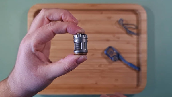 Zero One EDC (01EDC) - Time Capsule No.2 Spinning Bead (Stainless Steel / Brass)