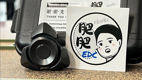 Zirconium Ranger Fidget Spinner by FeiFei EDC | Unboxing and First Impressions