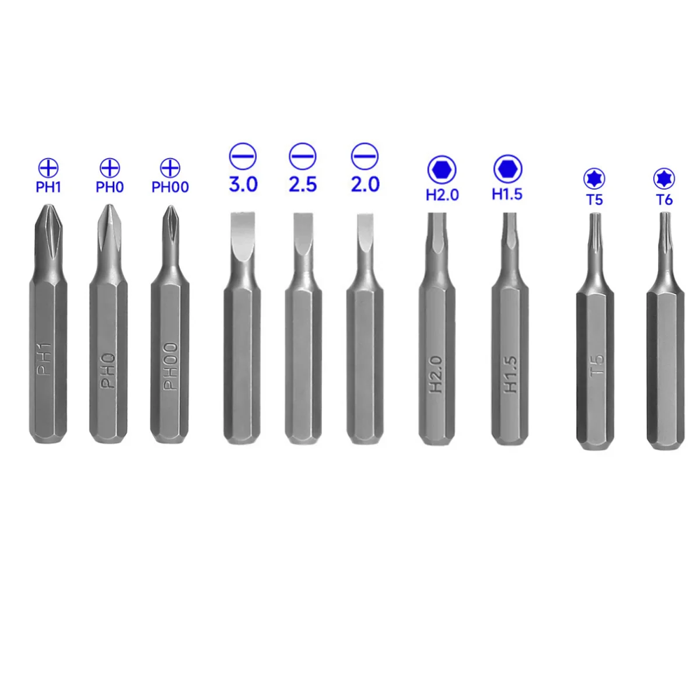 Replacement bits for GH Carabiner