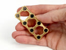 Double Micro Brass Magnetic Slider