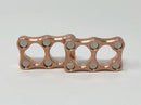 Double Micro Copper Magnetic Slider