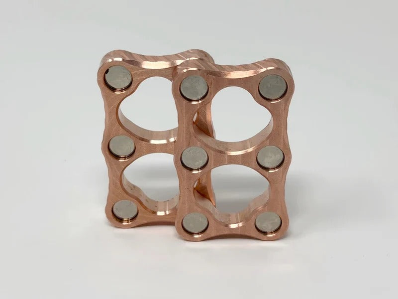 Double Micro Copper Magnetic Slider