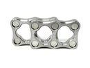 Double Micro Stainless Steel Magnetic Slider