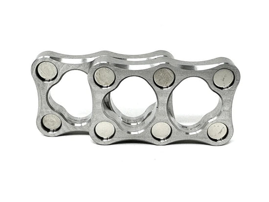 Double Micro Stainless Steel Magnetic Slider