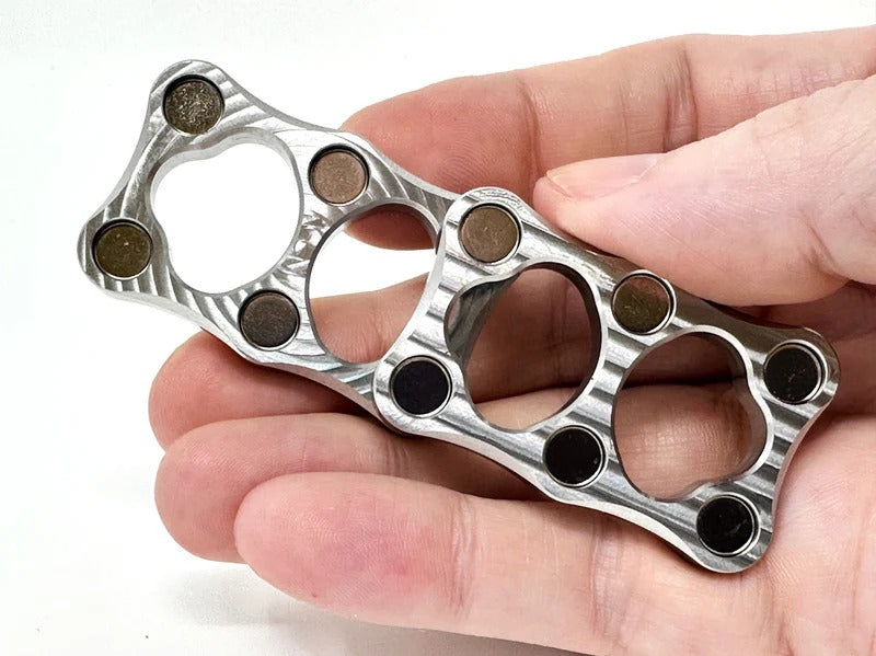 Double Micro Stainless Steel Magnetic Slider