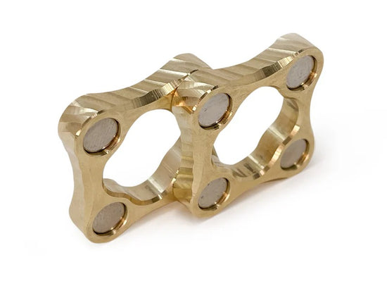 The Micro Stackable Brass Magnetic Slider