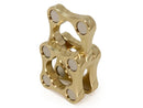 The Micro Stackable Brass Magnetic Slider