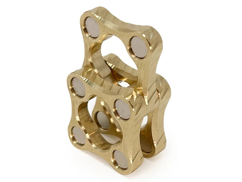 The Micro Stackable Brass Magnetic Slider