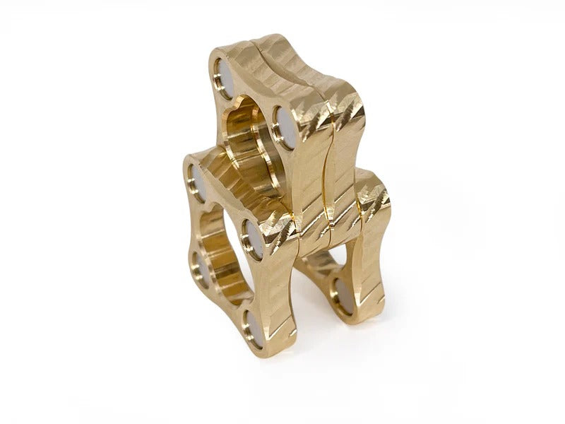 The Micro Stackable Brass Magnetic Slider