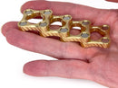 The Micro Stackable Brass Magnetic Slider