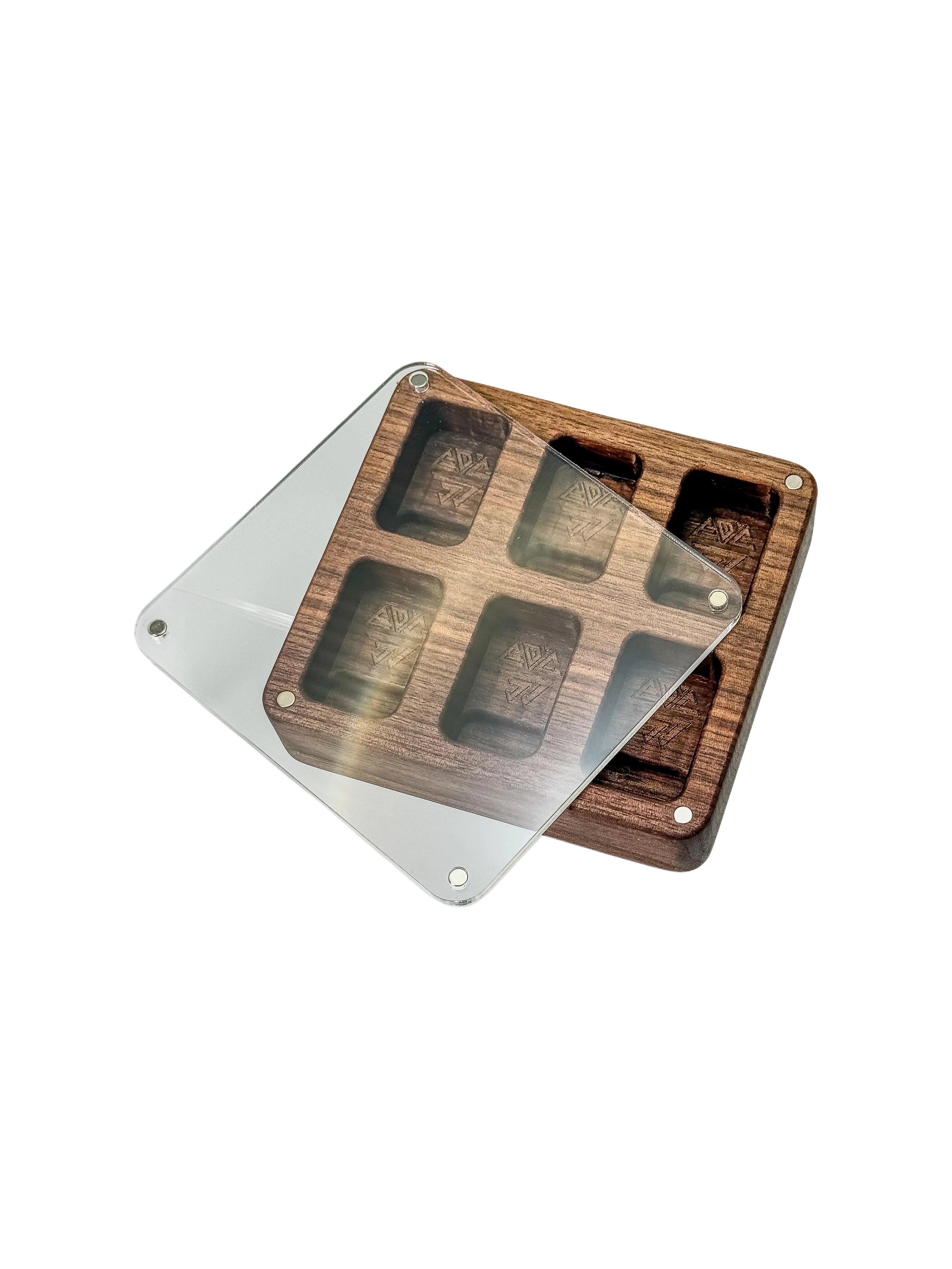 JJEDC Unlimited Slider Display Box - Ten-Compartment Long Storage Box