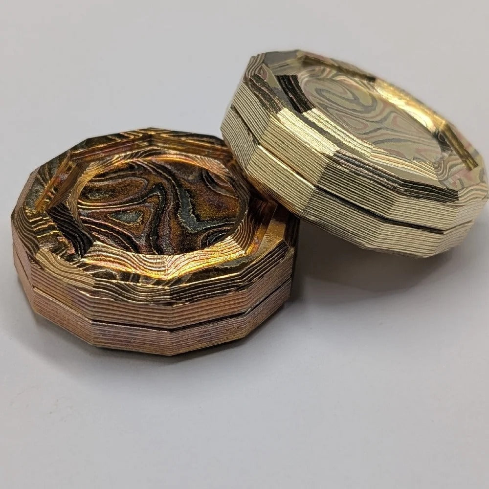 Preorder Haptic Coin Stellar Edge in Mokume