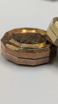 Preorder Haptic Coin Stellar Edge in Mokume