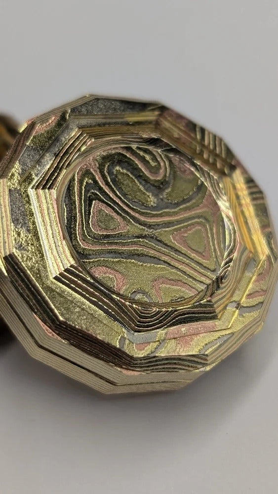 Preorder Haptic Coin Stellar Edge in Mokume
