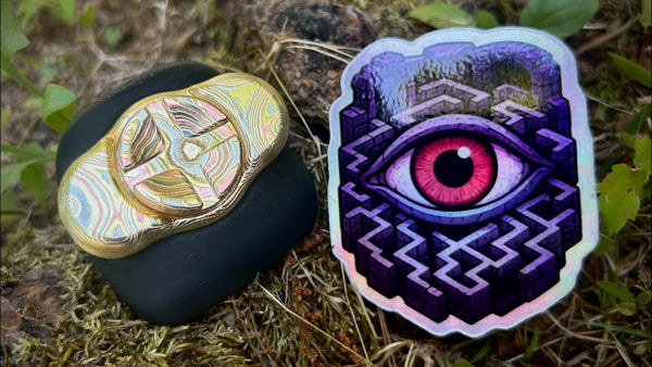 Dune EDC Mokume Iris