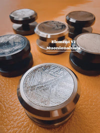 Element V2 Button - Zirconium + Muonionalusta Black